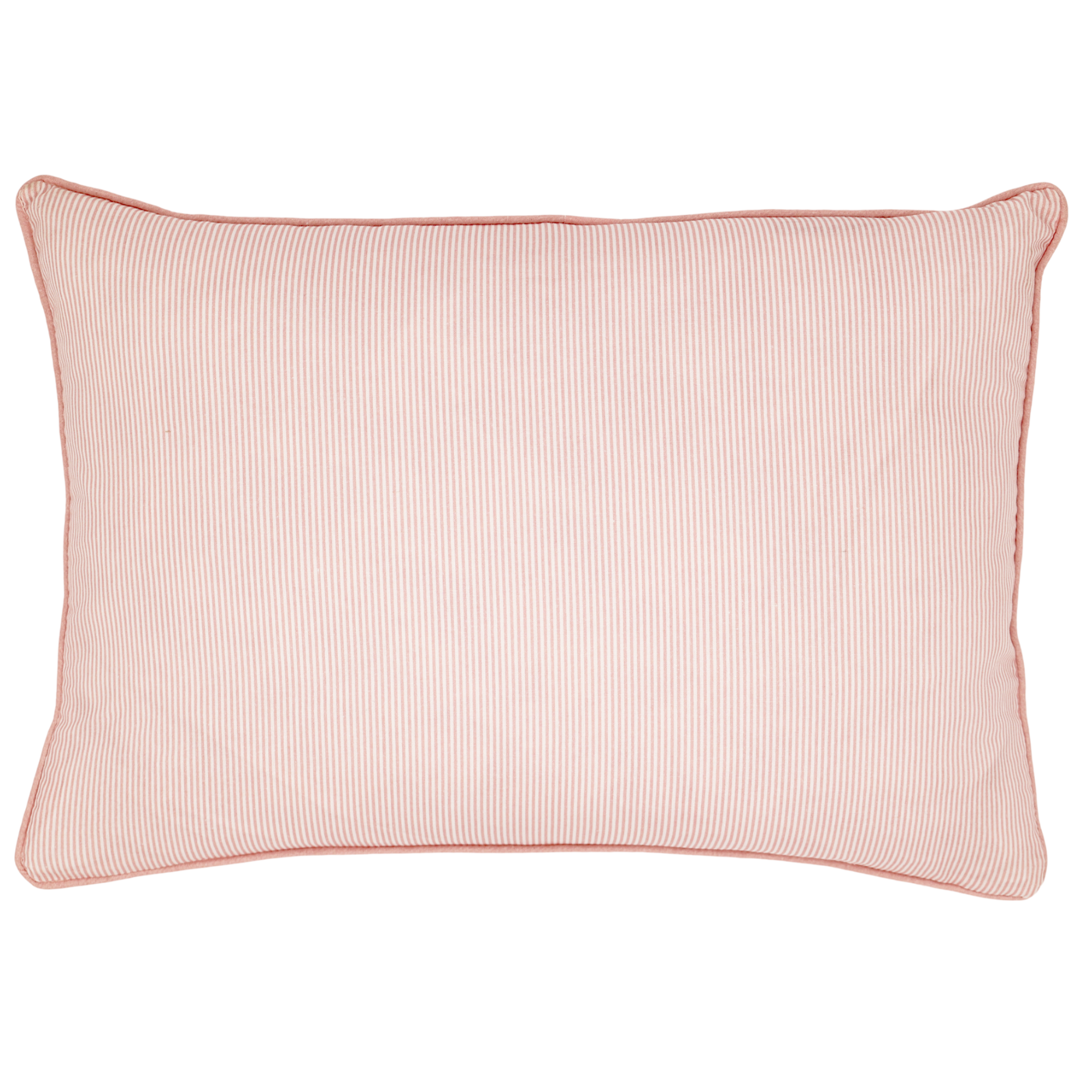 Chic Antique Aix Kissenbezug rosa weiß 50x35 Baumwolle – klaspetersen