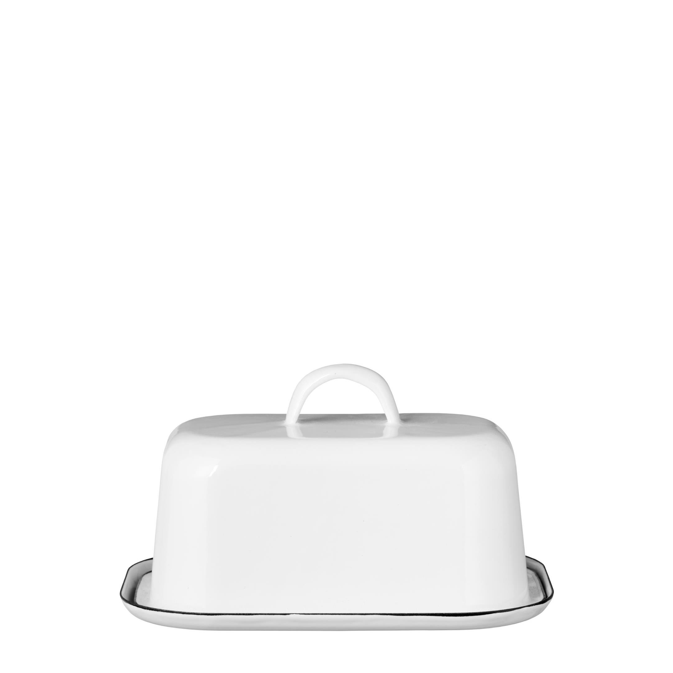 Ib Laursen Butterbox in 2 Teilen Emaille