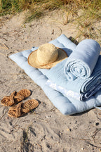 Chic Antique Aix Vintage Quilt Sky Blue