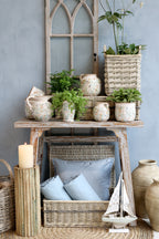 Chic Antique Aix Vintage Quilt Sky Blue