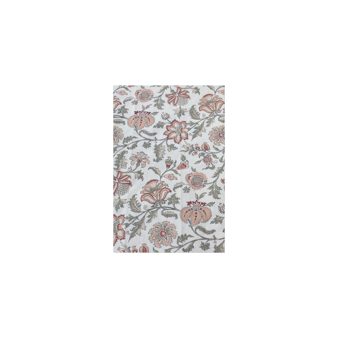 Chic Antique Aix Tischdecke creme mit Blumenmuster im skandinavischen Landhausstil