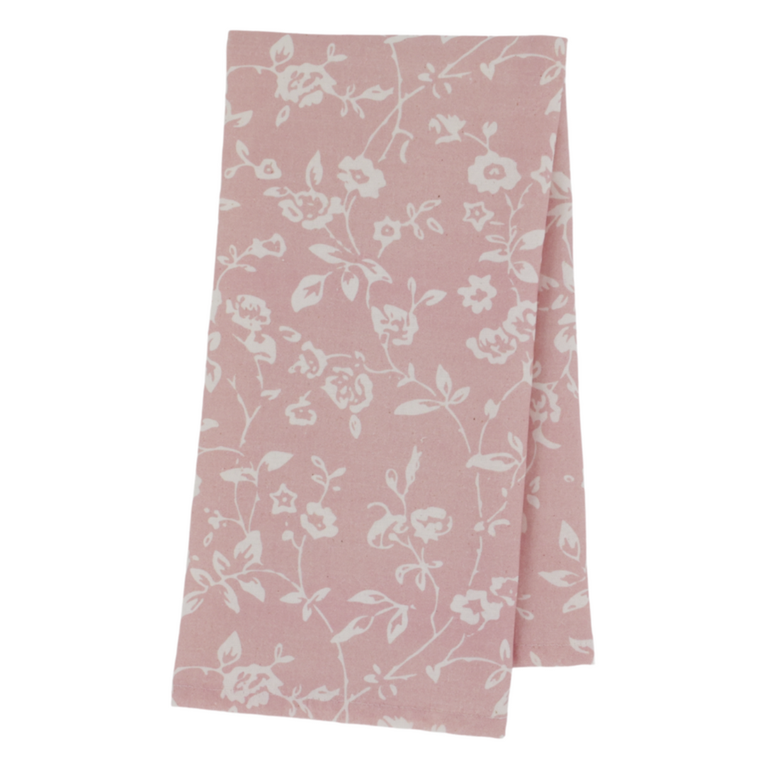 Chic Antique Aix Geschirrtuch mit Wildrosen in Rosa