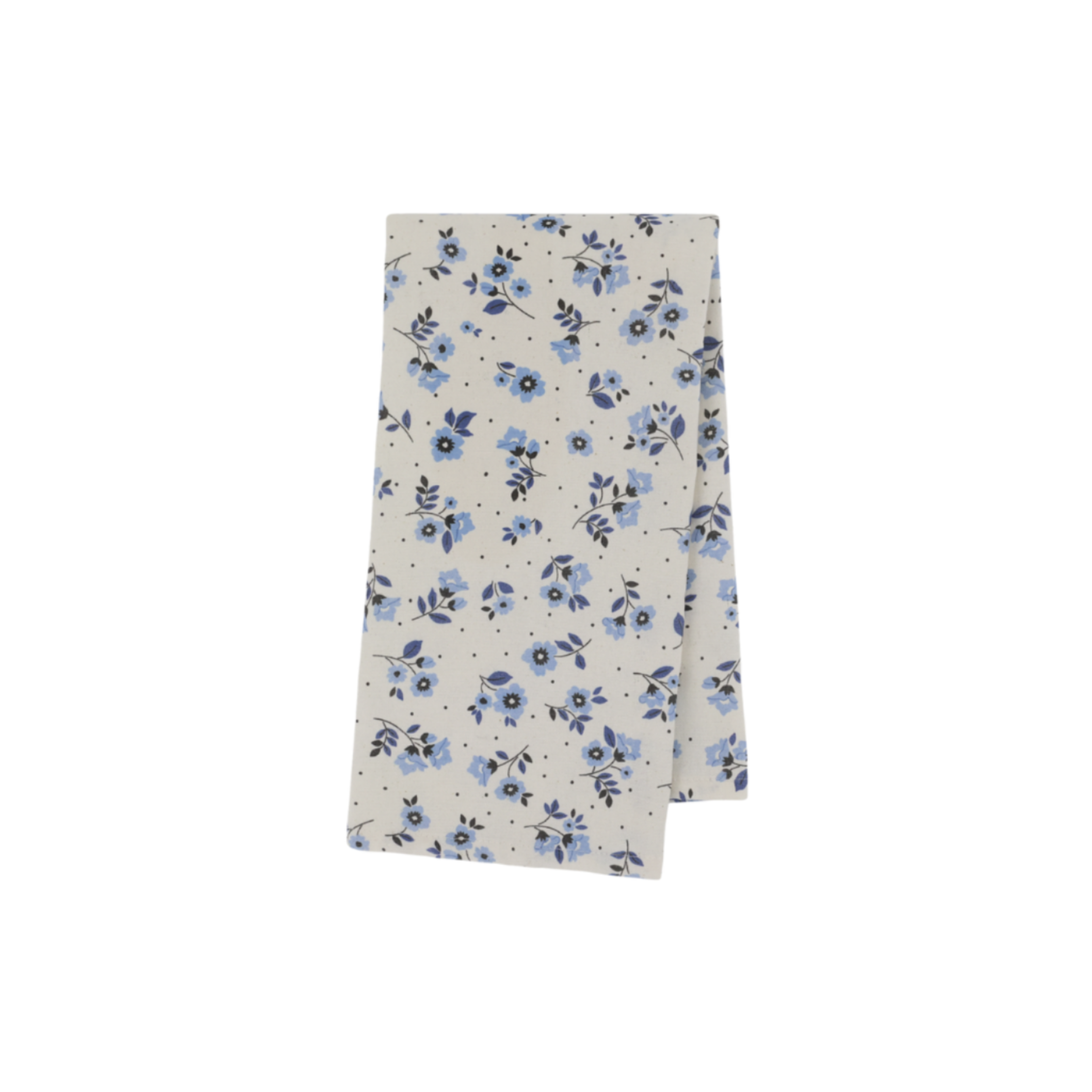 Chic Antique Aix Geschirrtuch Ocean Blue mit floralem Blumenmuster