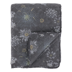 Chic Antique Aix Quilt mit Blumen Midnight