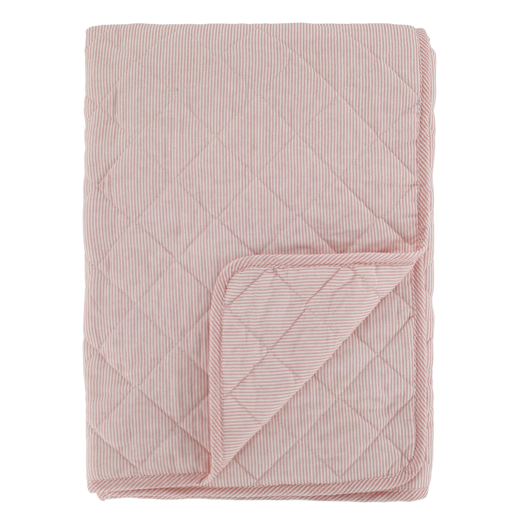 Chic Antique Aix Quilt mit Maritimen Streifenmuster