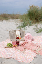 Chic Antique Aix Quilt mit Maritimen Streifenmuster