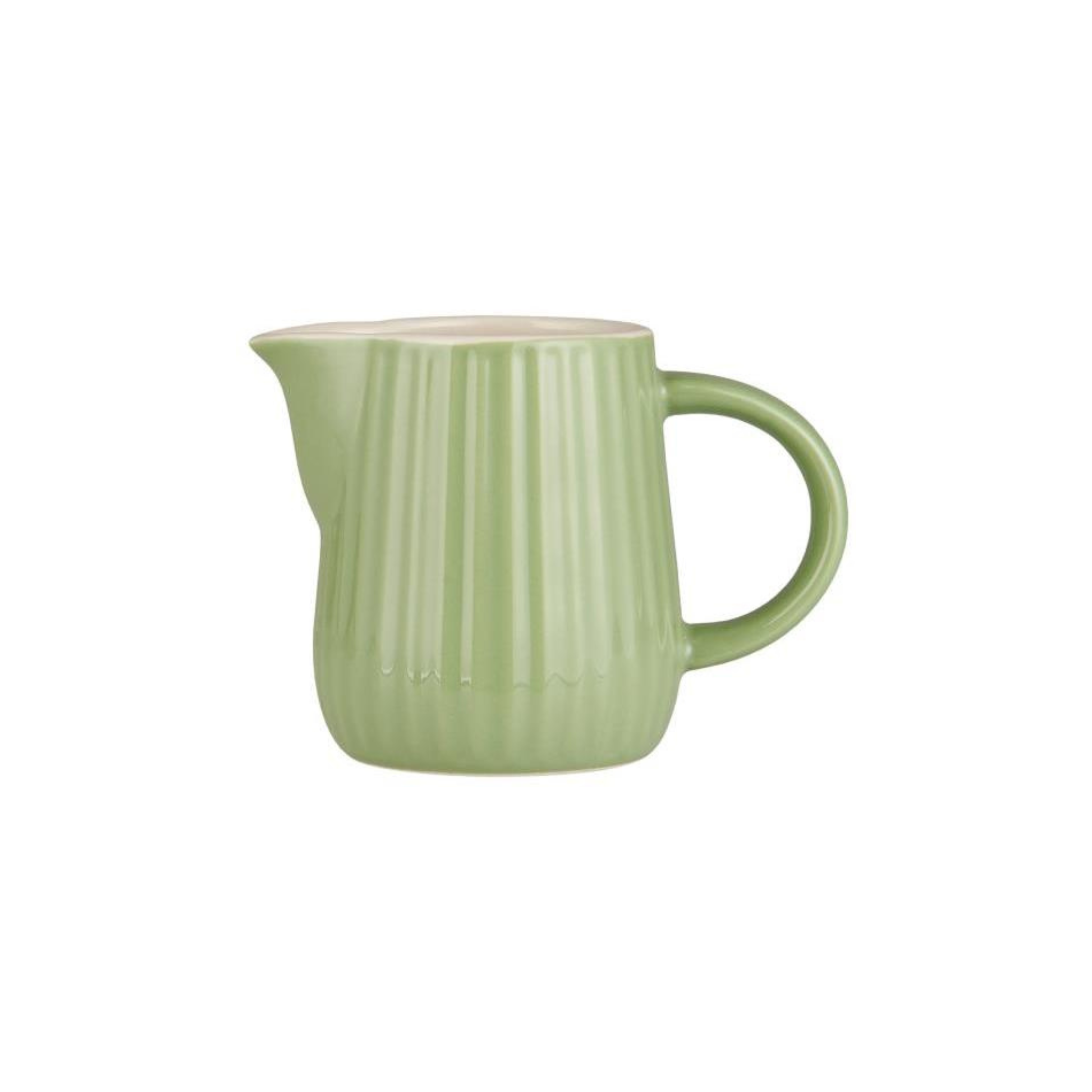 Ib Laursen Mynte Wasabi Milch- und Sahnekännchen 200 ml aus Steingut