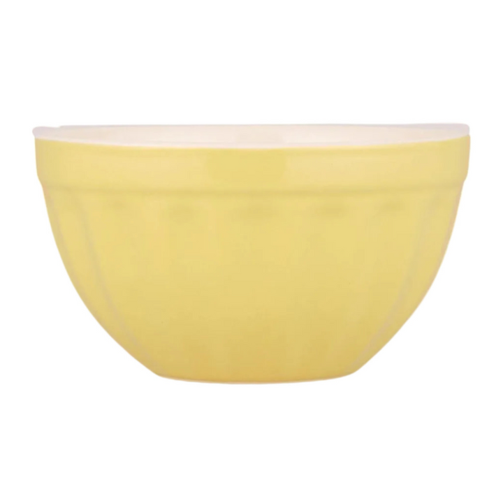Ib Laursen Mynte® Müslischale Lemonade aus Steingut Ø 13 cm Gelb Freisteller