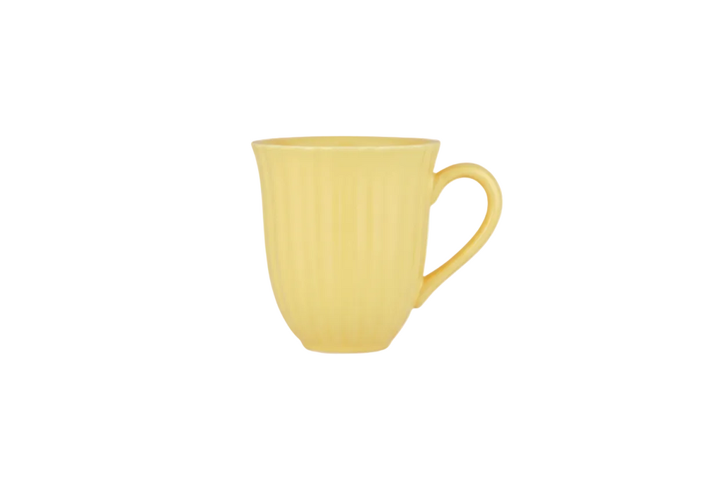 IB Laursen Tasse mit Rillen Mynte Lemonade