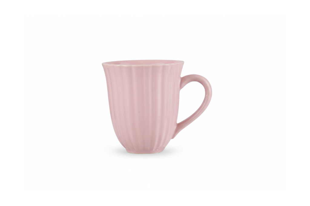 IB Laursen Tasse mit Rillen Mynte English Rose