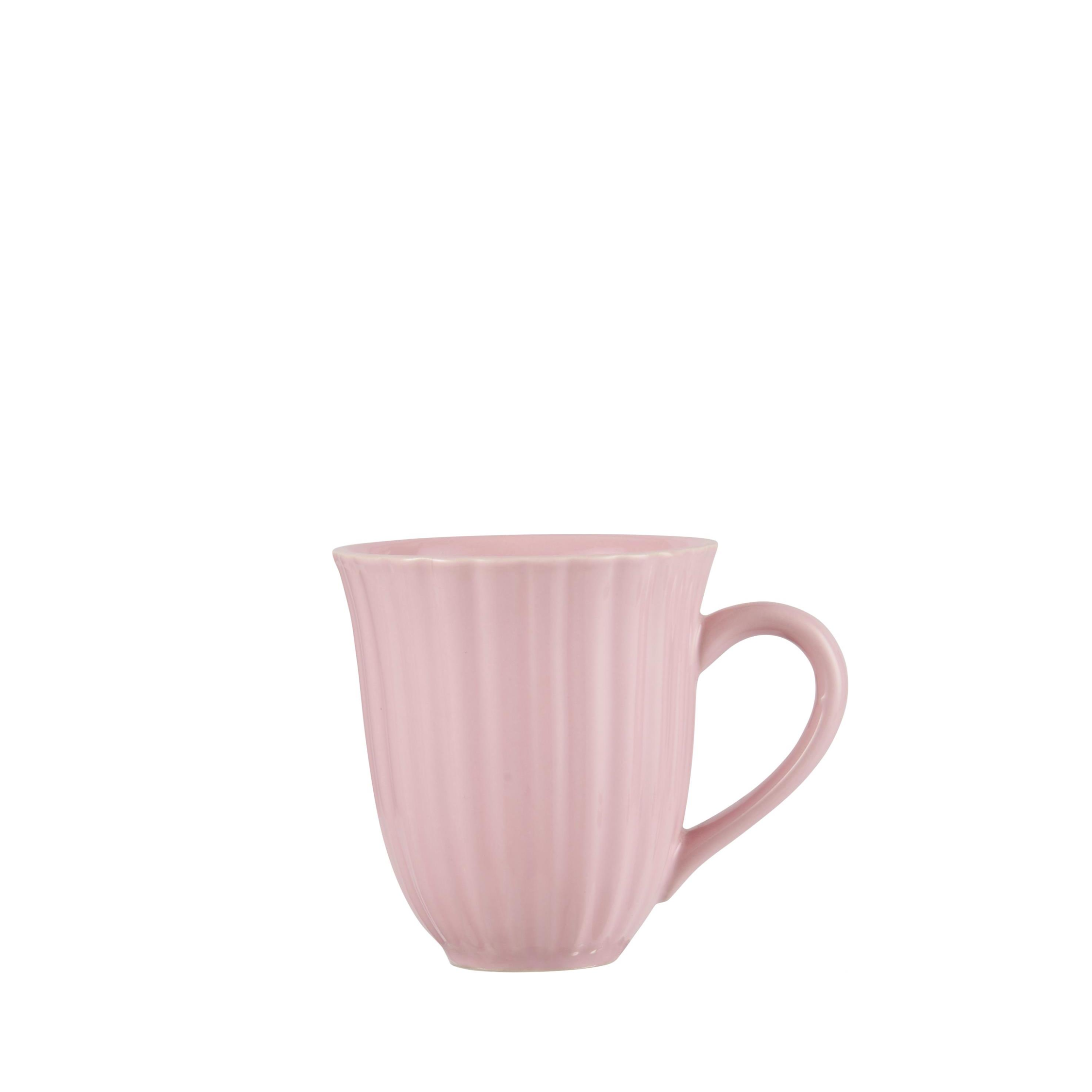 Ib Laursen Tasse mit Rillen Mynte English Rose