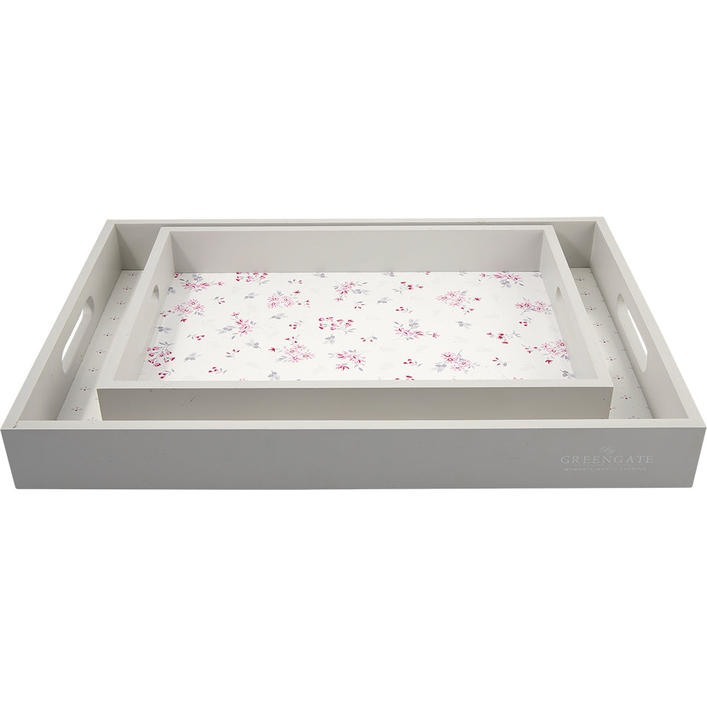 Tablett 2er Set Layla Herz