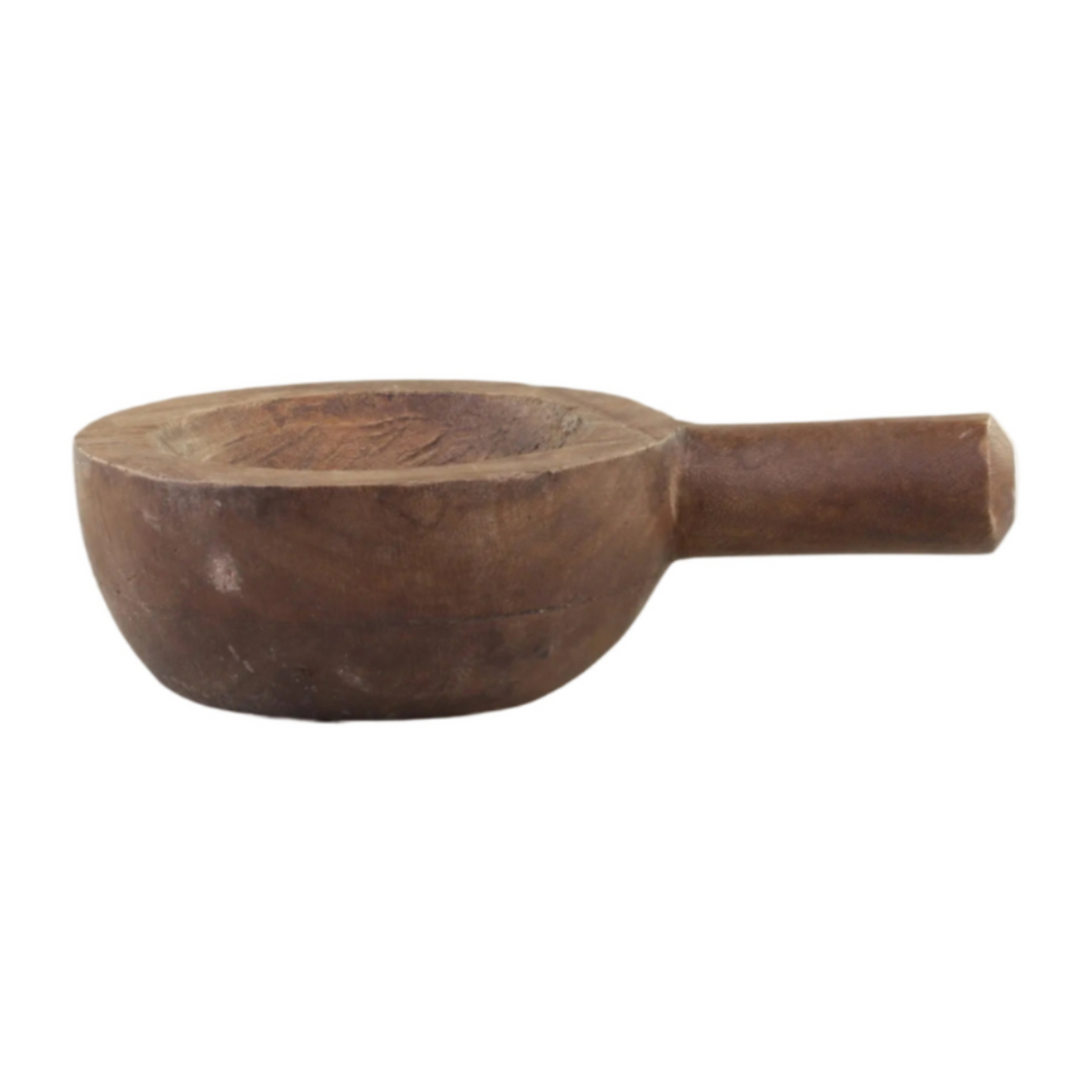 Chic Antique Grimaud Holzlöffel mit Henkel aus Holz im natürlichen Landhausstil