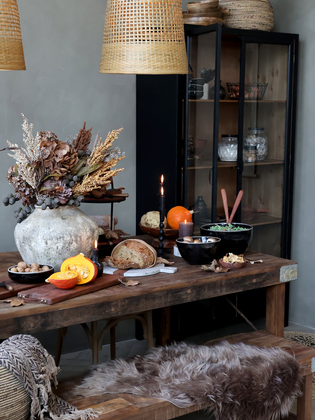 Chic Antique Grimaud Alter Holztisch aus Recyclingholz Natur