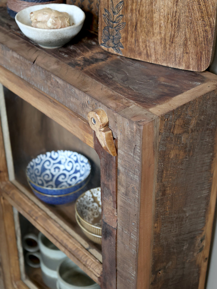 Chic Antique Grimaud Vitrinenschrank Natur