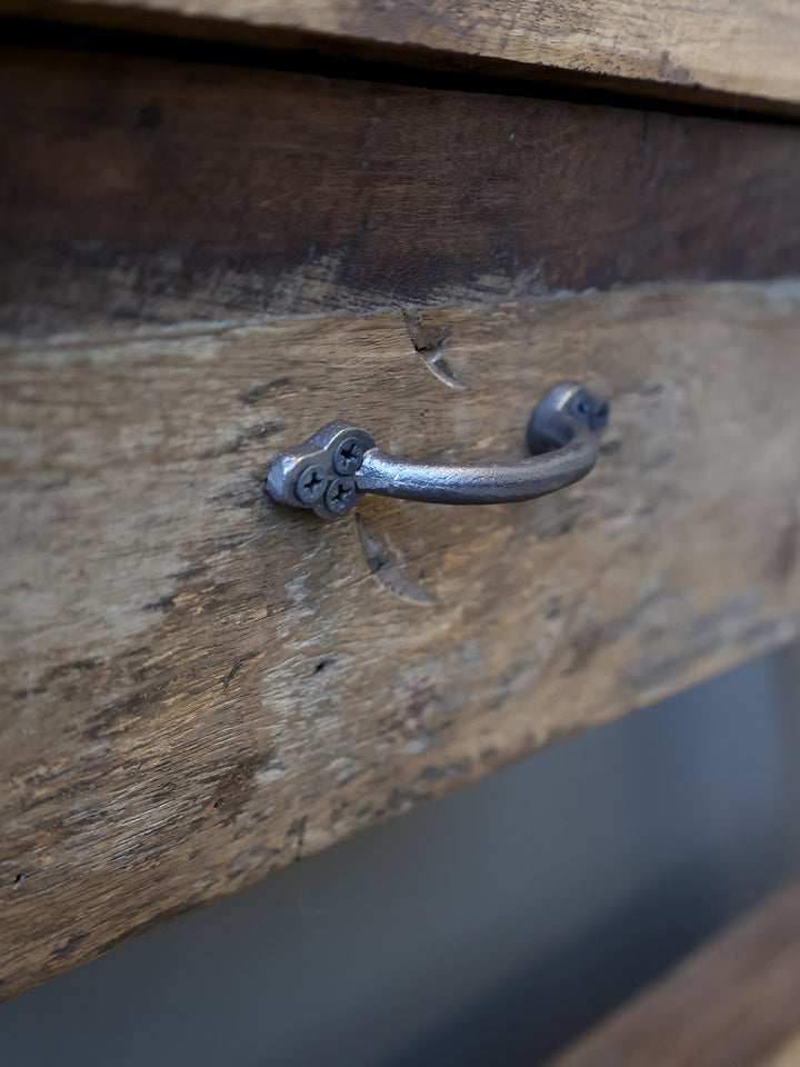 Chic Antique Grimaud Tisch mit Schublade aus Recyclingholz Natur