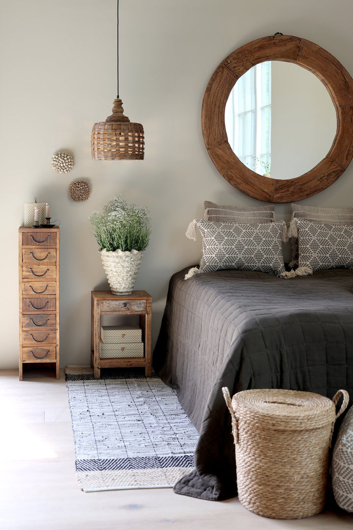 Chic Antique Grimaud Kommode mit 8 Schubladen Natur