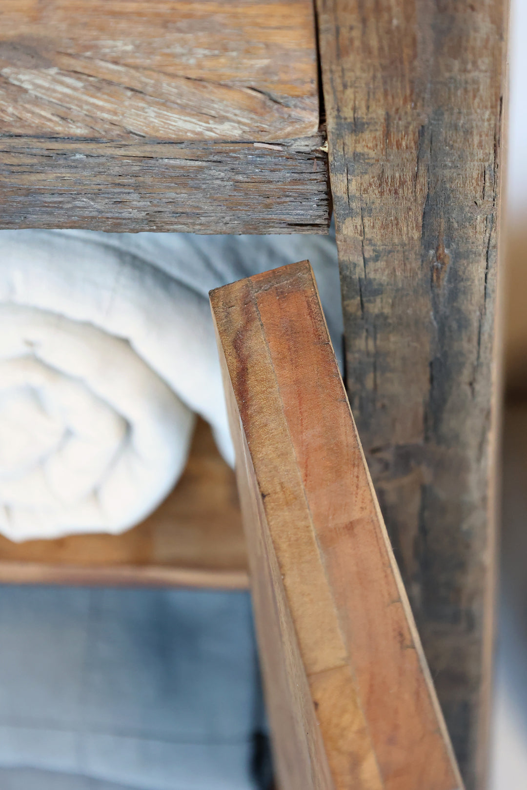 Chic Antique Grimaud Schrank mit Türen und Schubladen Natur