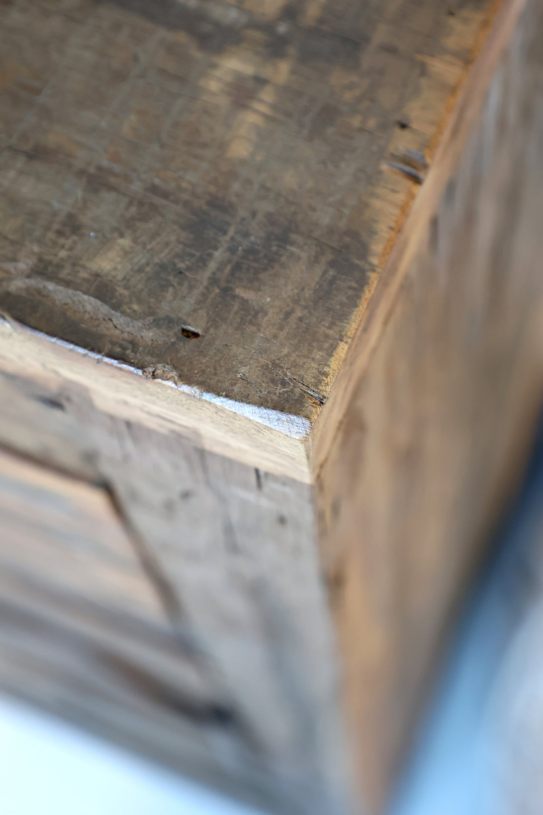 Chic Antique Grimaud Schrank mit Türen und Schubladen Natur