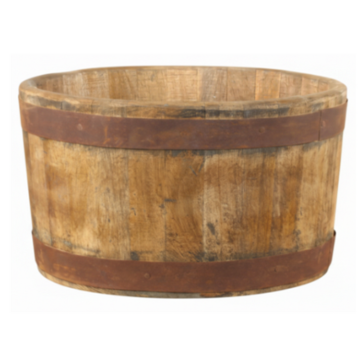 Chic Antique Grimaud Holzwanne aus recyceltem Holz im Vintage Landhausstil