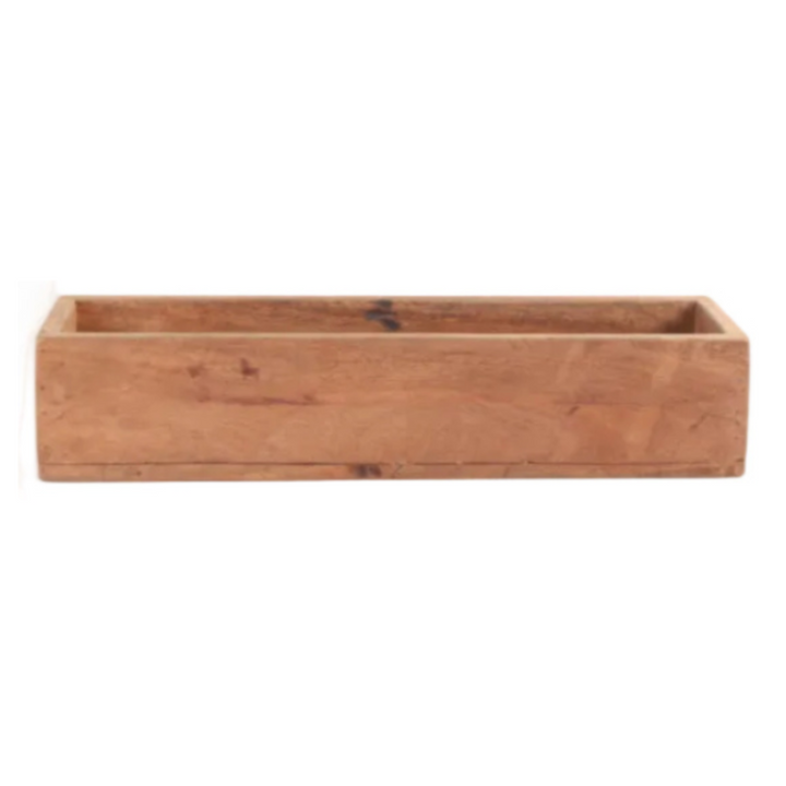 Chic Antique Grimaud Holzkasten aus recyceltem Holz im rustikalen Landhausstil