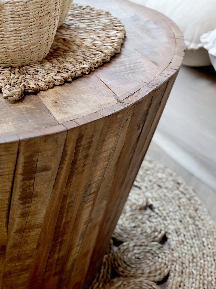 Chic Antique Grimaud Sofatisch aus Recyclingholz – Natur