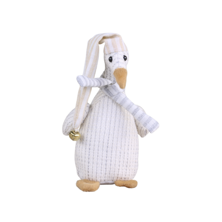 Chic Antique Gustav Gans Dekorationsfigur in Creme