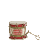 Chic Antique Vintage Trommel mit Leder handgemacht