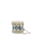 Chic Antique Vintage Trommel mit Leder