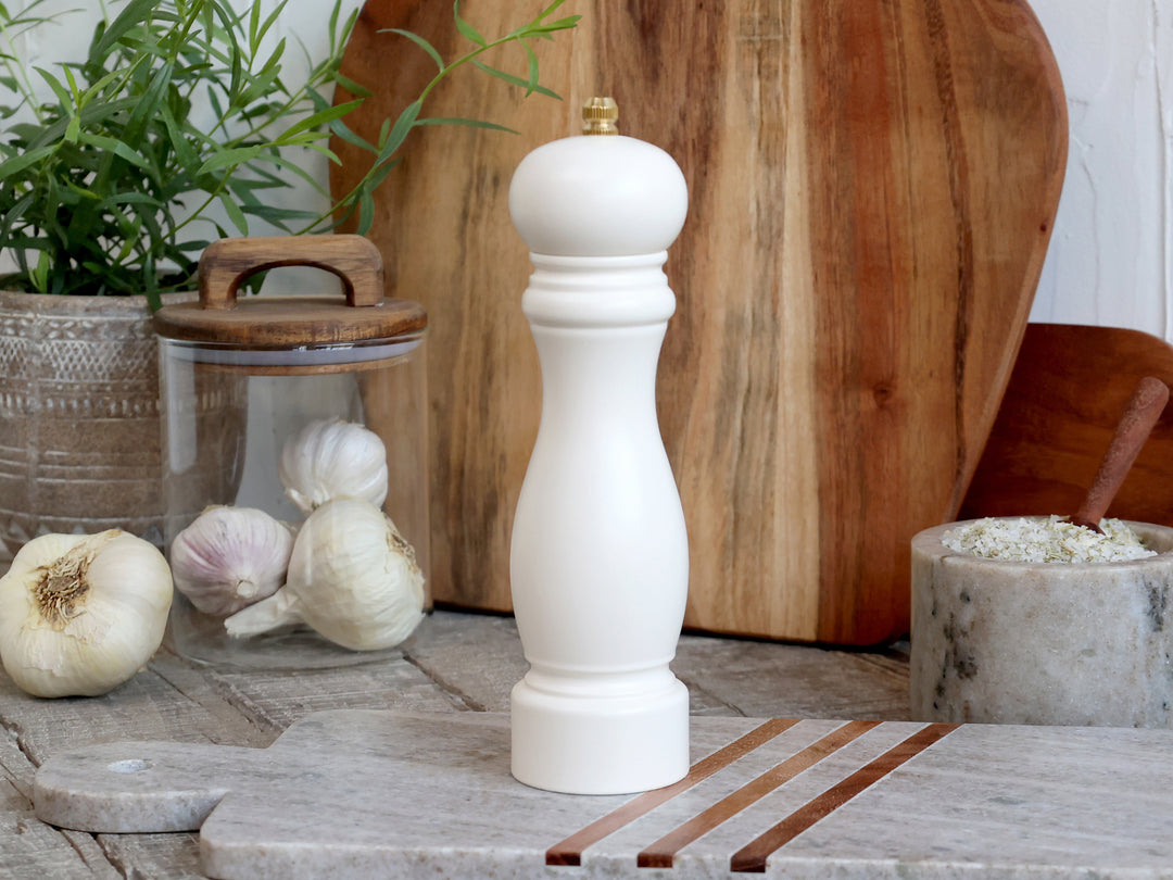 Chic Antique Gewürzmühle Creme mit Keramikmahlwerk