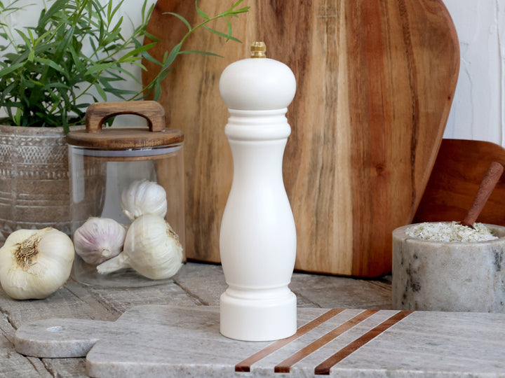 Chic Antique Gewürzmühle Creme mit Keramikmahlwerk
