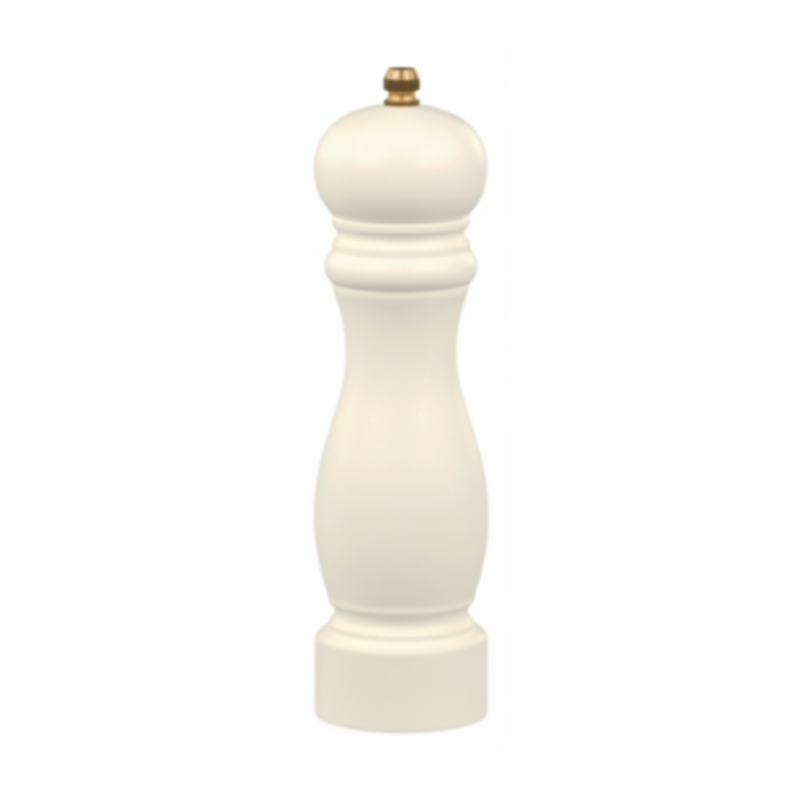 Chic Antique Salz- und Pfeffermühle Creme 20 cm aus Gummibaumholz