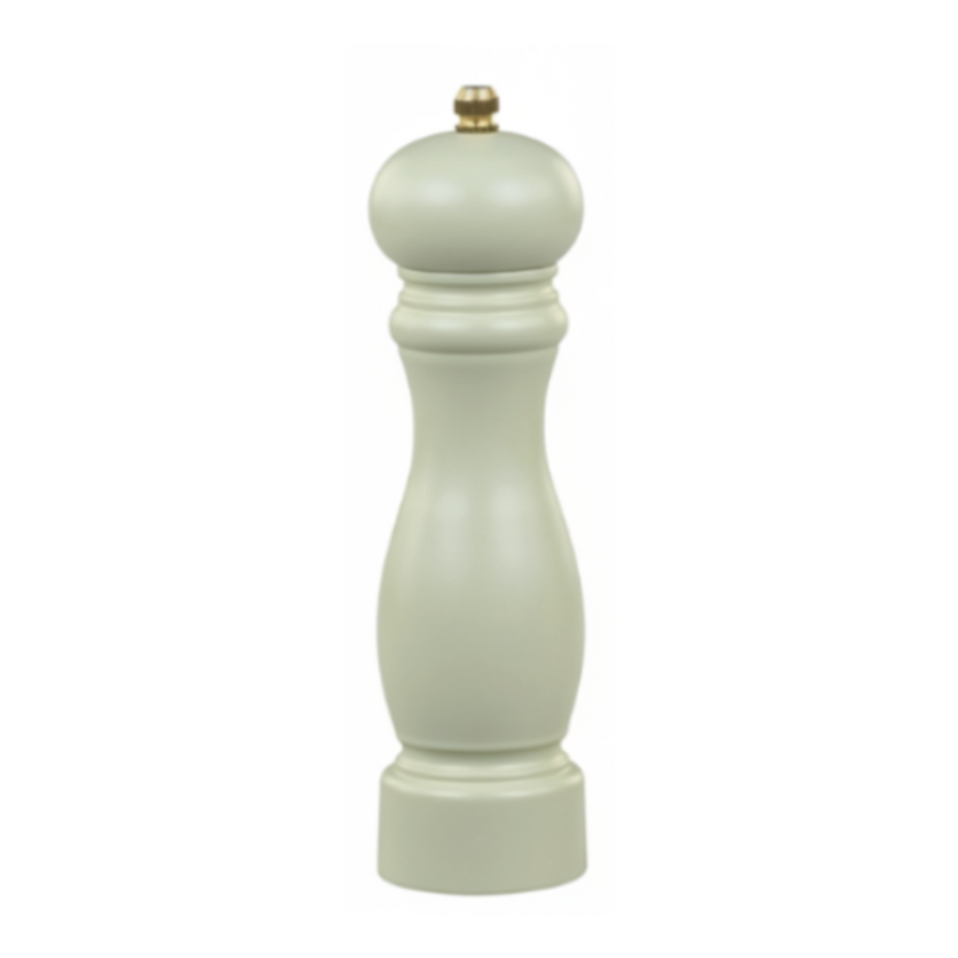 Chic Antique Salz- und Pfeffermühle Grün 20 cm aus Gummibaumholz