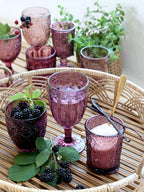 Chic Antique Saint-Émilion Weinglas mit Muster 6er Set