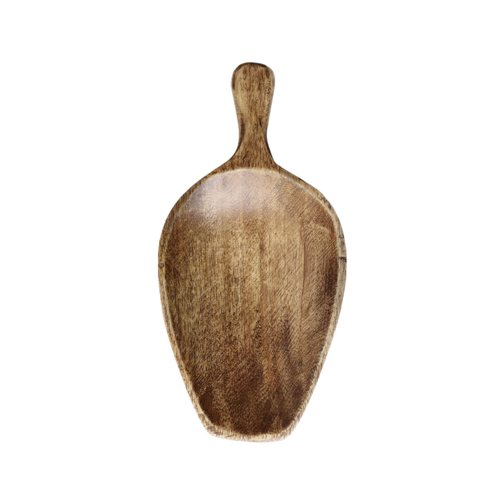 Chic Antique Servierplatte aus Mangoholz mit Griff im Landhausstil