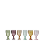 Chic Antique Saint-Émilion Weinglas mit Muster 6er Set