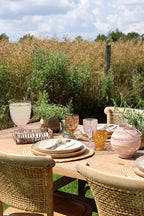 Chic Antique Saint-Émilion Glas mit Muster 6er Set