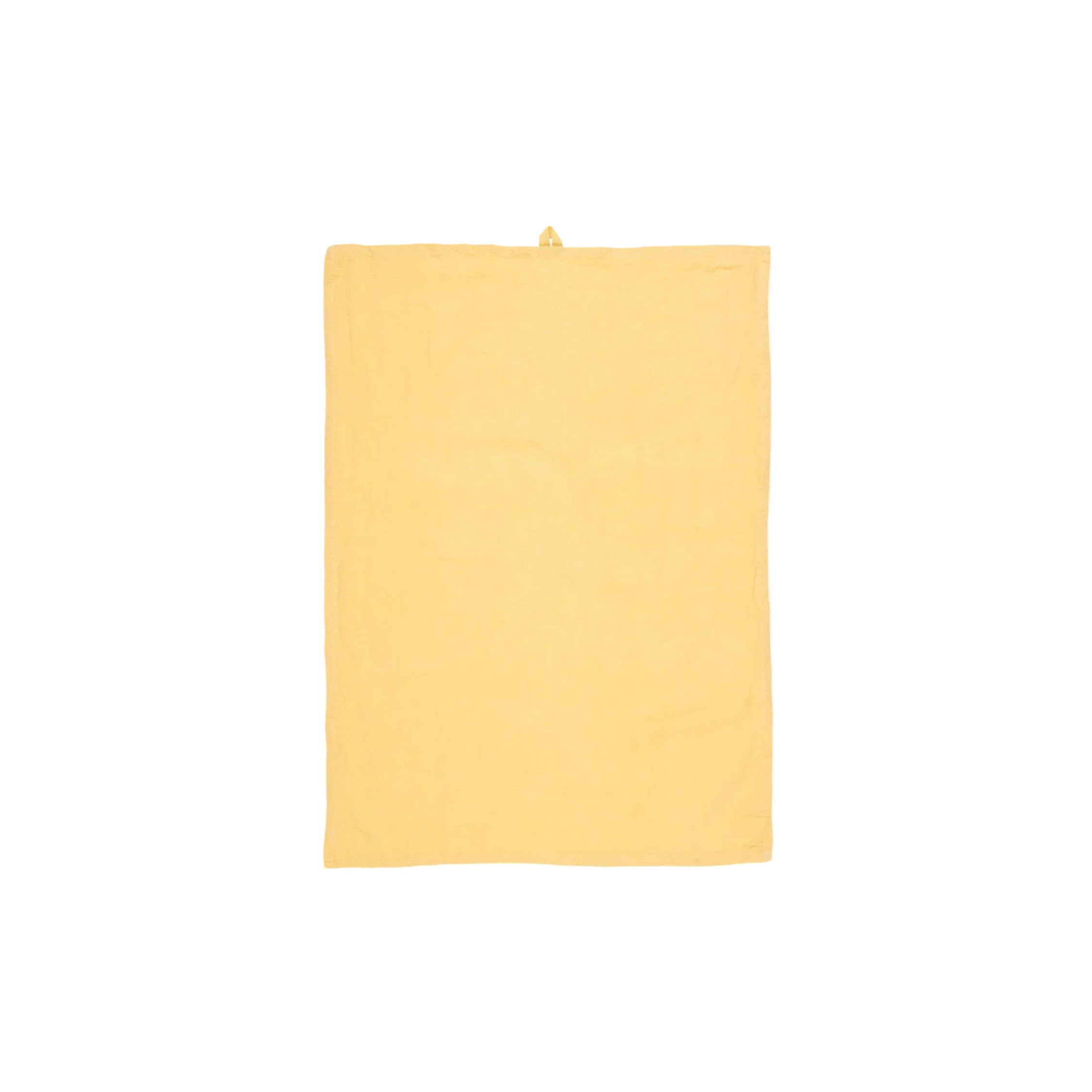 Ib Laursen Geschirrtuch Freja zart gelb Leinen Baumwolle Küchentuch 50x70 cm
