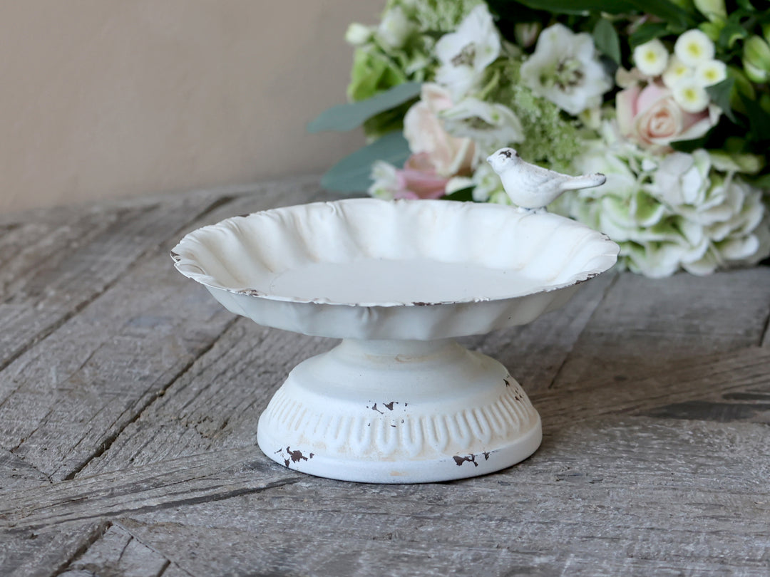 Vintage Vogelschale von Chic Antique im Landhausstil