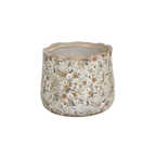 Chic Antique Evry Blumentopf mit Blumenmotiv