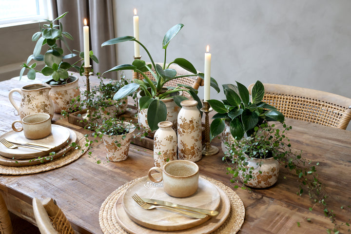 Chic Antique Anniversary Melun Dekoserie mit Kanne, Vasen und Blumentöpfen im skandinavischen Landhausstil