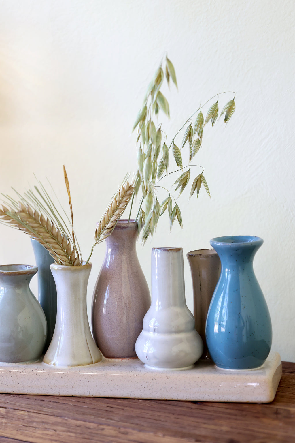 Chic Antique Vasen auf Tablett