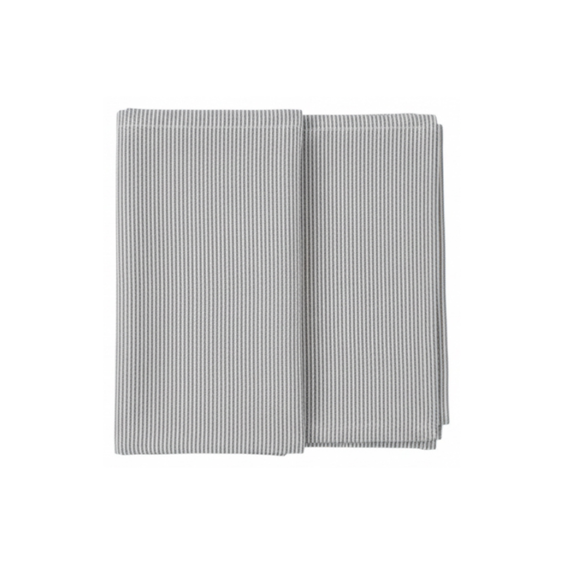 Ib Laursen Tischdecke Charlie blau weiß gestreift im skandinavischen Landhausstil