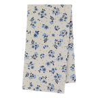 Aix Geschirrtuch Ocean Blue mit Blumen