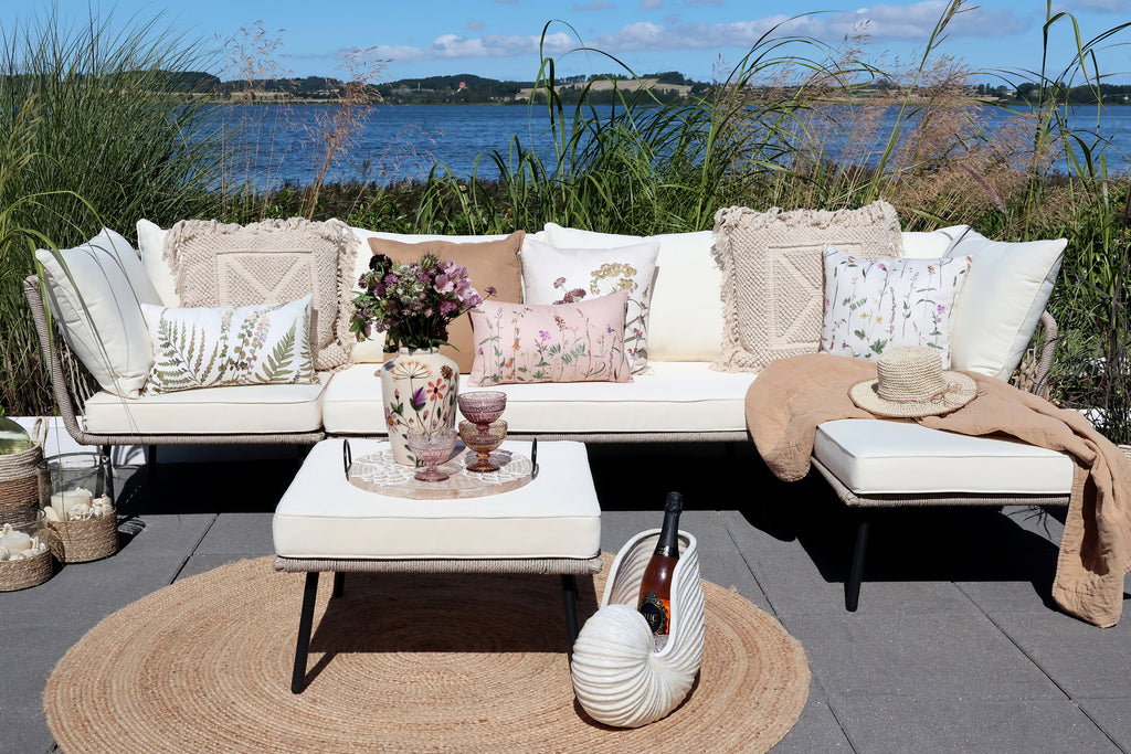 Chic Antique Aix Kissebezug mit Blumendruck