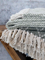 Chic Antique Aix Plaid Garnüberschuss