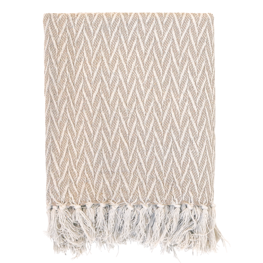 Chic Antique Aix Plaid Garnüberschuss