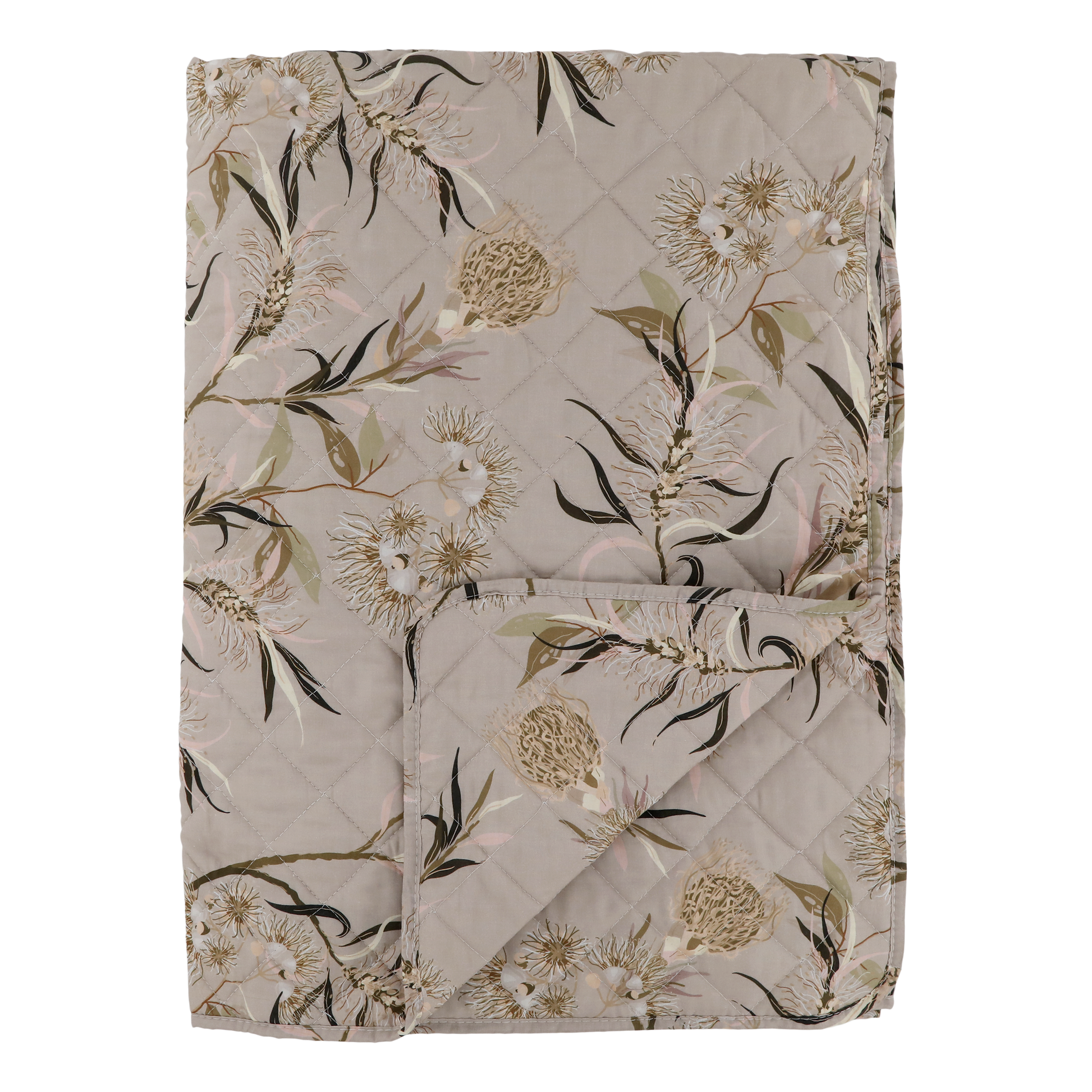 Chic Antique Aix Quilt mit Blumenmuster