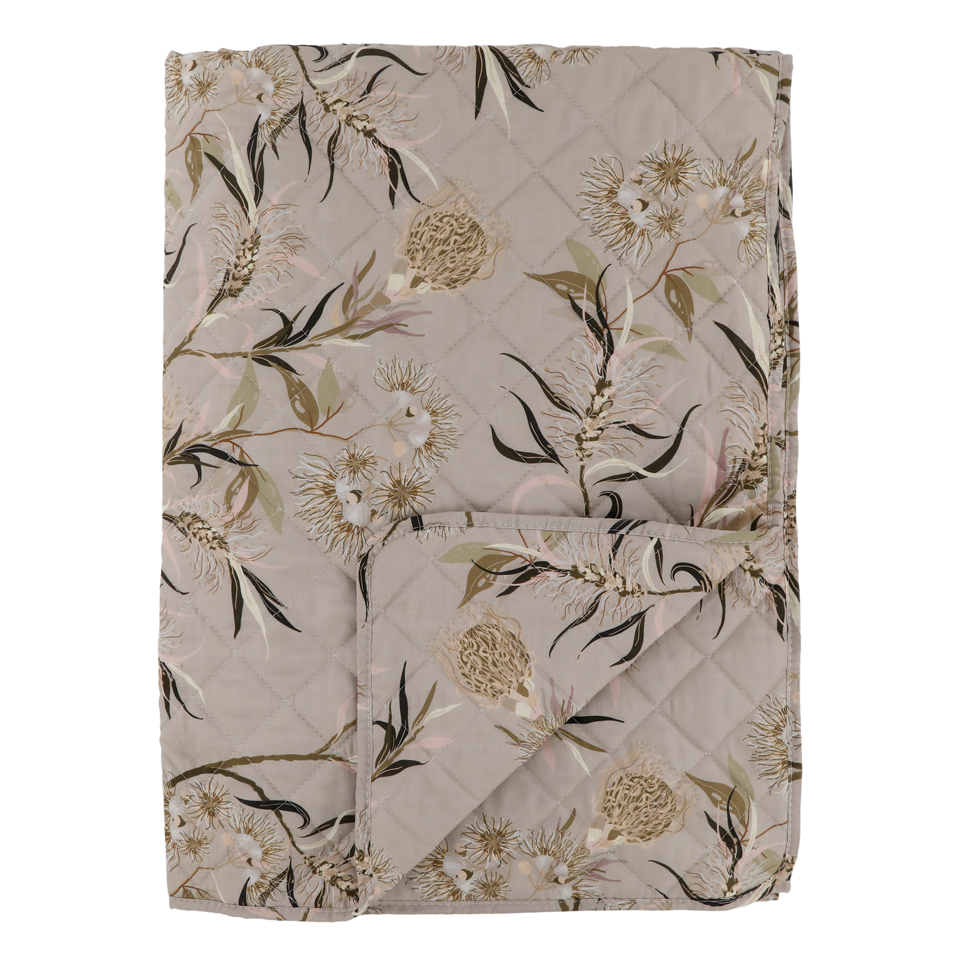 Chic Antique Aix Quilt mit Blumenmuster