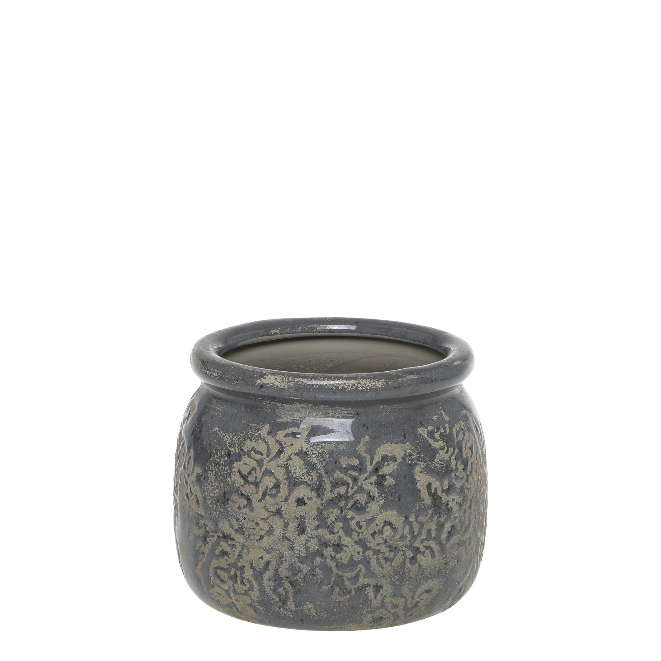 Antibes Blumentopf mit Blumenmuster